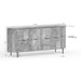 STARFURN Dressoir Solana 210 cm Naturel 210x45x90 cm-TV-meubels-Starfurn