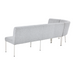 STARFURN Eetkamerbank Riff 200 cm element Beige 200x69x87 cm-Eetkamerbanken-Starfurn