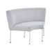 STARFURN Eetkamerbank Riff Hoek Beige 100x100x87 cm-Eetkamerbanken-Starfurn