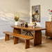 STARFURN Eetkamerbank Tense 220 cm 220x38x45 cm-Eetkamerbanken-Starfurn
