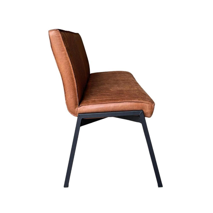 STARFURN Eetkamerbank Tivoli Bull 155 cm Cognac 155x56x88 cm-Eetkamerbanken-Starfurn