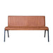 STARFURN Eetkamerbank Tivoli Bull 155 cm Cognac 155x56x88 cm-Eetkamerbanken-Starfurn
