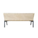 STARFURN Eetkamerbank Tivoli Bull 185 cm Beige 185x56x88 cm-Eetkamerbanken-Starfurn