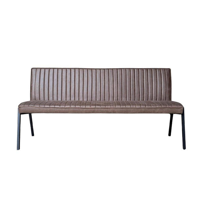 STARFURN Eetkamerbank Tivoli Bull 185 cm Bruin 185x56x88 cm-Eetkamerbanken-Starfurn