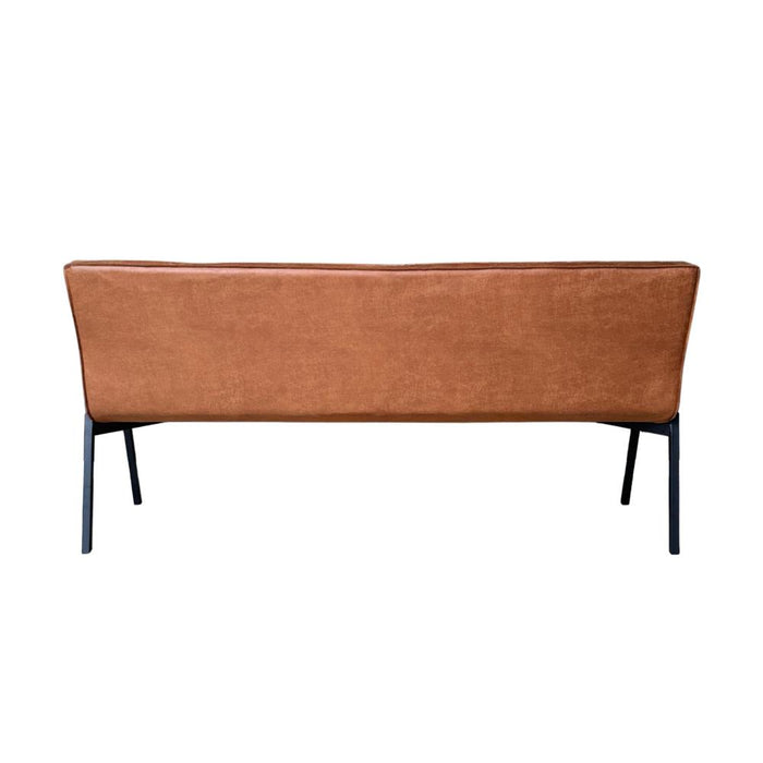STARFURN Eetkamerbank Tivoli Bull 185 cm Cognac 185x56x88 cm-Eetkamerbanken-Starfurn