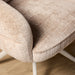 STARFURN Eetkamerstoel Bella Beige Poot Zand Met armleuning 64x65x83 cm-Eetkamerstoelen-Starfurn