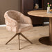 STARFURN Eetkamerstoel Bella Cinnamon Poot Bronze Met armleuning-Eetkamerstoelen-Starfurn