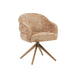 STARFURN Eetkamerstoel Bella Cinnamon Poot Bronze Met armleuning-Eetkamerstoelen-Starfurn