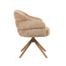 STARFURN Eetkamerstoel Bella Cinnamon Poot Bronze Met armleuning-Eetkamerstoelen-Starfurn