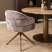 STARFURN Eetkamerstoel Bella Clay Poot Bronze Met armleuning 64x65x83 cm-Eetkamerstoelen-Starfurn