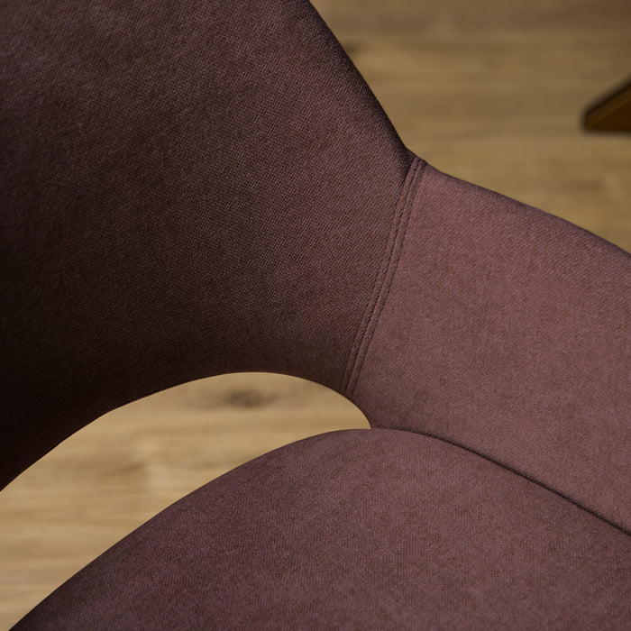 STARFURN Eetkamerstoel Daisy | Purple-Eetkamerstoelen-Starfurn