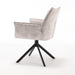 STARFURN Eetkamerstoel Dani Fluweel Champagne 65x56x85 cm-Eetkamerstoelen-Starfurn