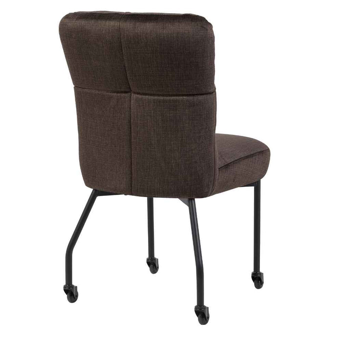 STARFURN Eetkamerstoel Dave Bruin-Eetkamerstoelen-Starfurn