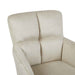 STARFURN Eetkamerstoel Dave met armleuning Zand-Eetkamerstoelen-Starfurn