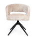 STARFURN Eetkamerstoel Demi | Beige | Poot Black | Met armleuning-Eetkamerstoelen-Starfurn