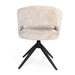 STARFURN Eetkamerstoel Demi | Beige | Poot Black | Met armleuning-Eetkamerstoelen-Starfurn