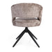 STARFURN Eetkamerstoel Demi | Clay | Poot Black | Met armleuning-Eetkamerstoelen-Starfurn