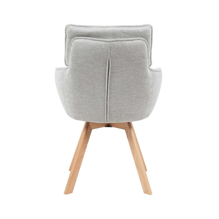 STARFURN Eetkamerstoel Eetkamerstoe Jona Taupe 59x64.5x91 cm-Eetkamerstoelen-Starfurn
