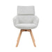 STARFURN Eetkamerstoel Eetkamerstoe Jona Taupe 59x64.5x91 cm-Eetkamerstoelen-Starfurn