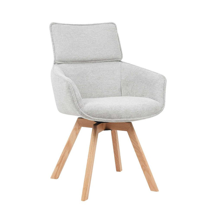 STARFURN Eetkamerstoel Eetkamerstoe Jona Taupe 59x64.5x91 cm-Eetkamerstoelen-Starfurn