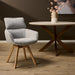 STARFURN Eetkamerstoel Eetkamerstoe Jona Taupe 59x64.5x91 cm-Eetkamerstoelen-Starfurn