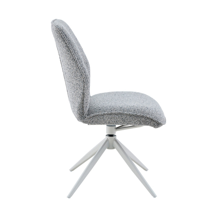 STARFURN Eetkamerstoel Hera Grijs 63x63x83 cm-Eetkamerstoelen-Starfurn
