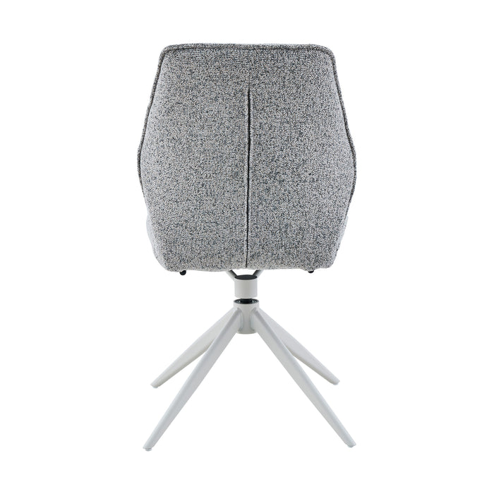 STARFURN Eetkamerstoel Hera Grijs 63x63x83 cm-Eetkamerstoelen-Starfurn