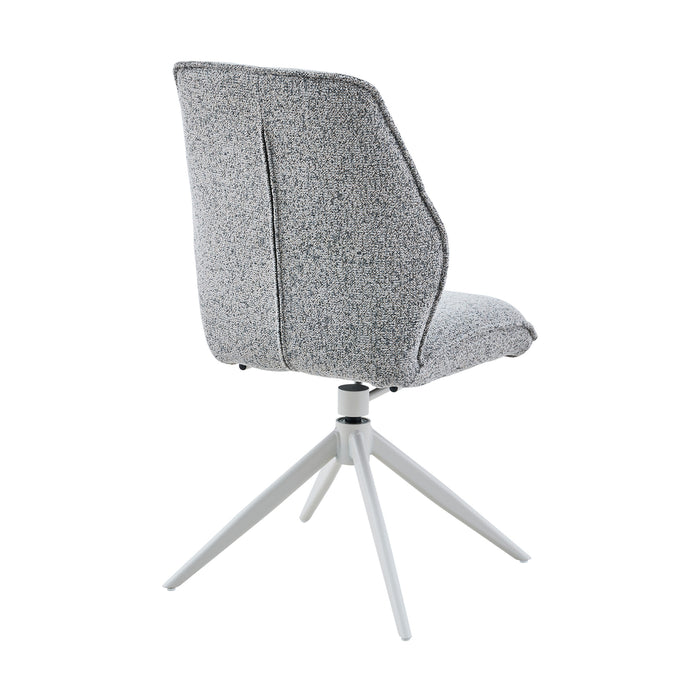 STARFURN Eetkamerstoel Hera Grijs 63x63x83 cm-Eetkamerstoelen-Starfurn