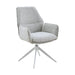 STARFURN Eetkamerstoel Hera Licht Grijs Met armleuning 63x63x83 cm-Eetkamerstoelen-Starfurn