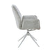 STARFURN Eetkamerstoel Hera Licht Grijs Met armleuning 63x63x83 cm-Eetkamerstoelen-Starfurn