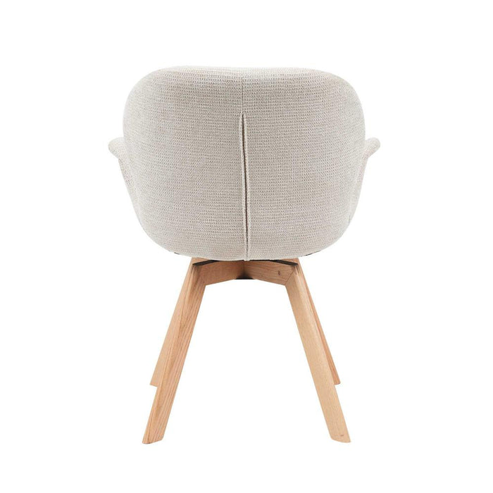 STARFURN Eetkamerstoel Jesse Beige 59x61x85 cm-Eetkamerstoelen-Starfurn