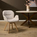 STARFURN Eetkamerstoel Jesse Beige 59x61x85 cm-Eetkamerstoelen-Starfurn