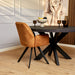 STARFURN Eetkamerstoel Nova Goud 60x65x89 cm-Eetkamerstoelen-Starfurn