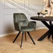 STARFURN Eetkamerstoel Nova Hunter Groen 60x65x89 cm-Eetkamerstoelen-Starfurn
