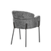 STARFURN Eetkamerstoel Otis Grijs 57x60.5x85 cm-Eetkamerstoelen-Starfurn