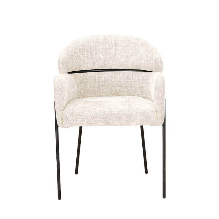 STARFURN Eetkamerstoel Otis Wit 57x60.5x85 cm-Eetkamerstoelen-Starfurn