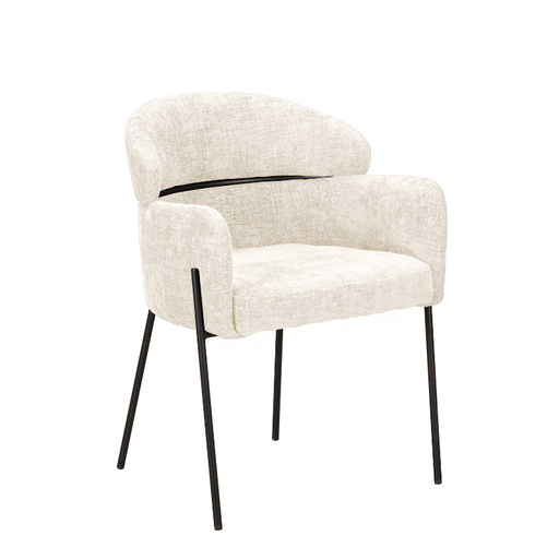 STARFURN Eetkamerstoel Otis Wit 57x60.5x85 cm-Eetkamerstoelen-Starfurn