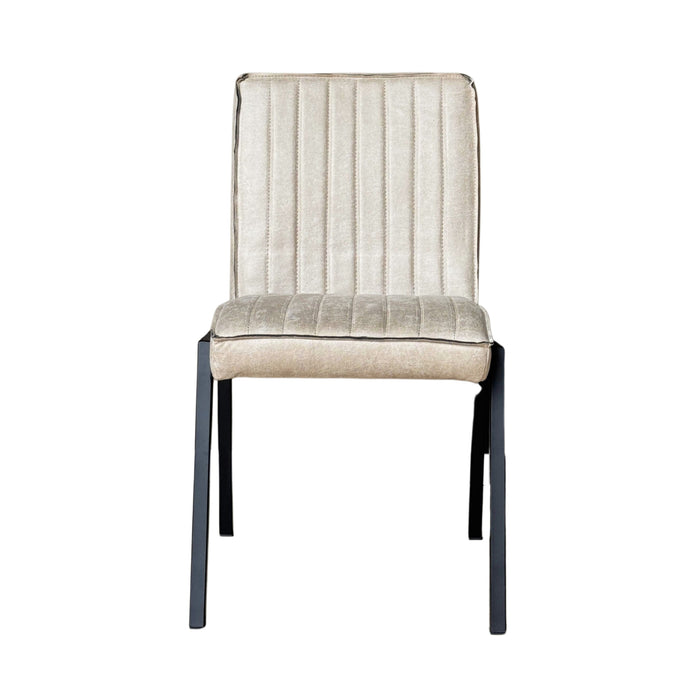 STARFURN Eetkamerstoel Tivoli Bull Beige 52x56x88 cm-Eetkamerstoelen-Starfurn
