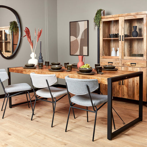 STARFURN Eettafel Boaz 220 cm 220x90x76 cm-Eettafels-Starfurn