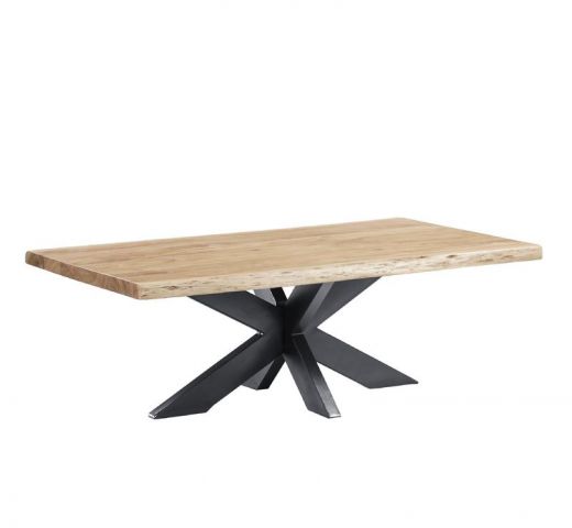 STARFURN Eettafel Boomstam salontafel Live Edge 120x60 cm