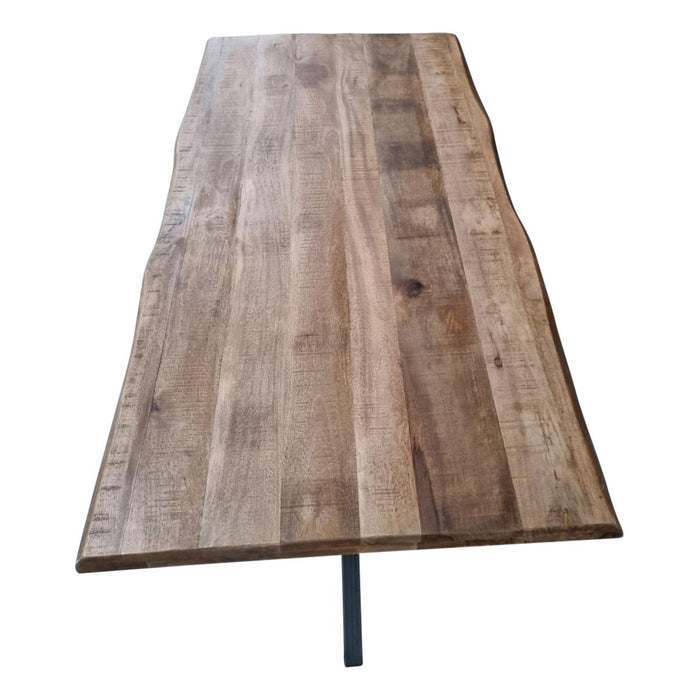 STARFURN Eettafel Boomstamtafel Boston 220 cm 220x100x76 cm-Eettafels-Starfurn