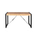 STARFURN Eettafel Britt Mangohout Naturel 160x80-Eettafels-Starfurn