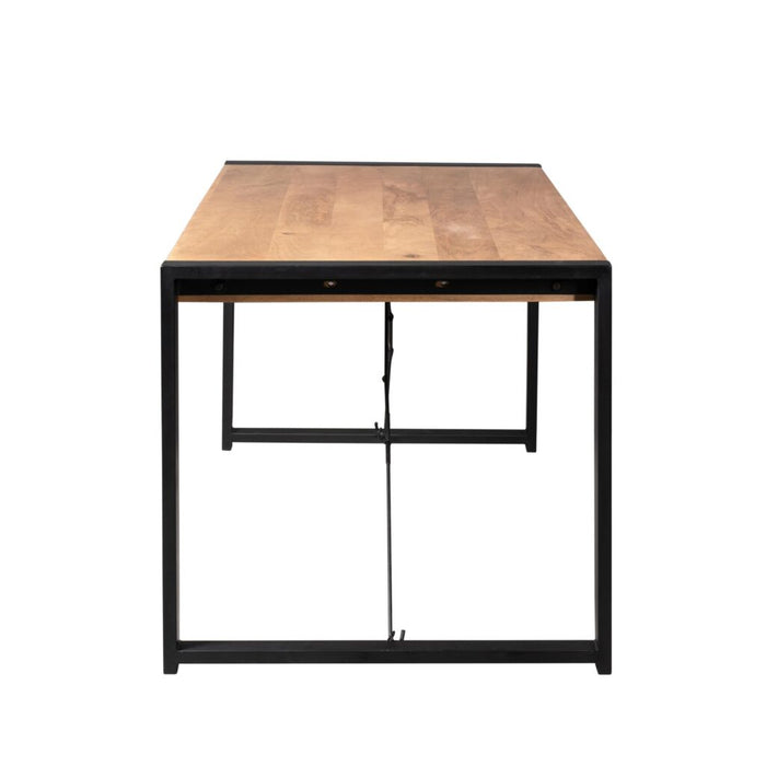 STARFURN Eettafel Britt Mangohout Naturel 160x80-Eettafels-Starfurn