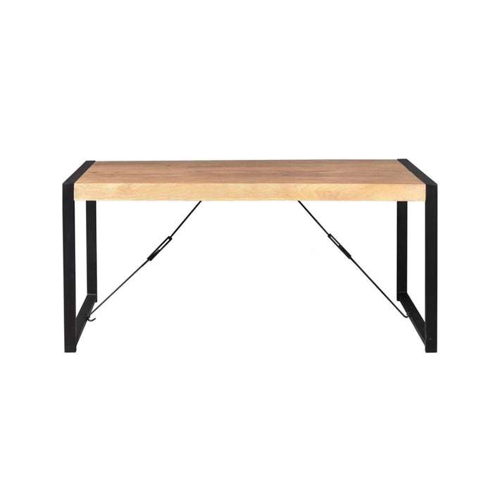 STARFURN Eettafel Britt Mangohout Naturel 180x90-Eettafels-Starfurn
