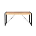 STARFURN Eettafel Britt Mangohout Naturel 180x90-Eettafels-Starfurn