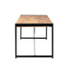 STARFURN Eettafel Britt Mangohout Naturel 180x90-Eettafels-Starfurn