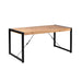 STARFURN Eettafel Britt Mangohout Naturel 180x90-Eettafels-Starfurn