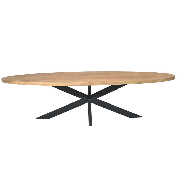 STARFURN Eettafel Dakota | 300 cm | Ovaal-Eettafels-Starfurn