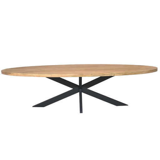 STARFURN Eettafel Dakota | 300 cm | Ovaal-Eettafels-Starfurn