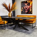 STARFURN Eettafel Eetkamertafel New York Rechthoek 200 cm 200x100x76 cm-Eettafels-Starfurn